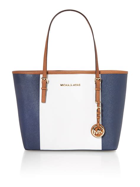 michael kors jet set travel medium multi tote